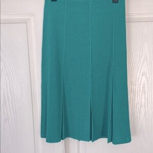 Elegant Teal Skirt